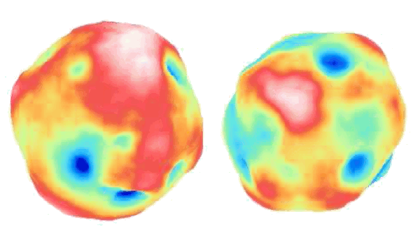 Silicon sphere topographies