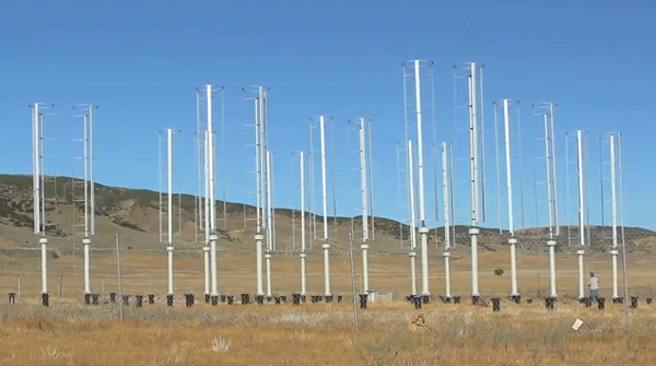 Caltech vertical-axis wind turbines