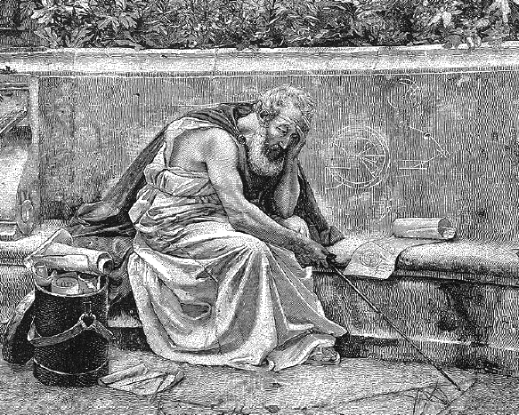 Eratosthenes at work