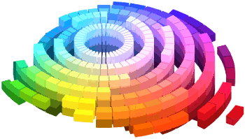  sRGB approximation of the Munsell color gamut.