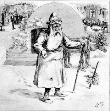 Father Christmas, 1875