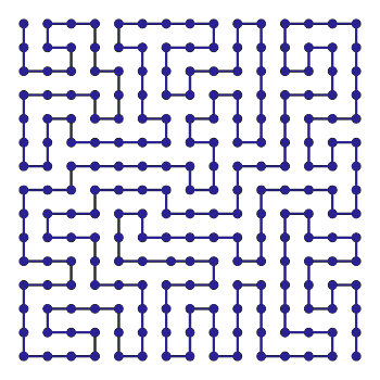 Self-avoiding walk on a square lattice