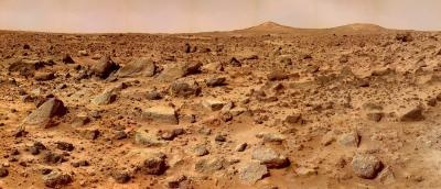 A Martian panorama