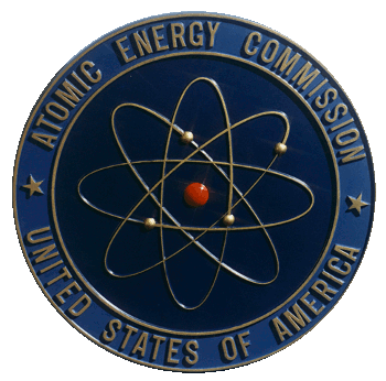 Logo of the United States Atomic Energy Commission (1946-1974).