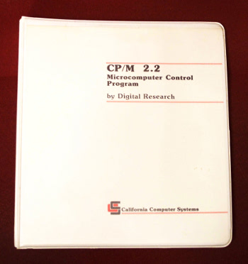 Manual for the CP/M operating system, version 2.2.