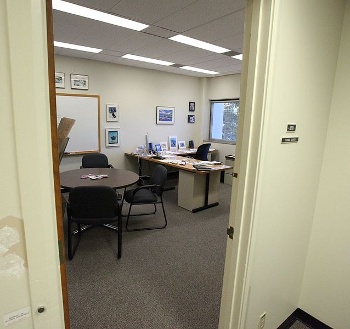 Douglas Engelbart's SRI office