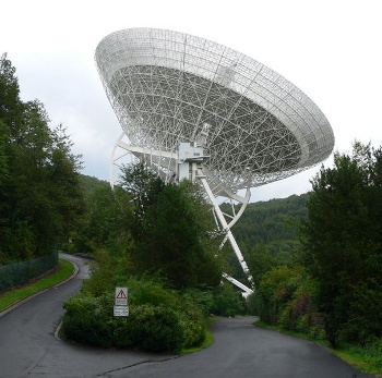 100 meter Radio Telescope Effelsberg, Germany (Hans-Peter Scholz Ulenspiegel, modified from original)