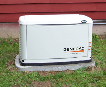 14 kW Generac natural gas electrical generator