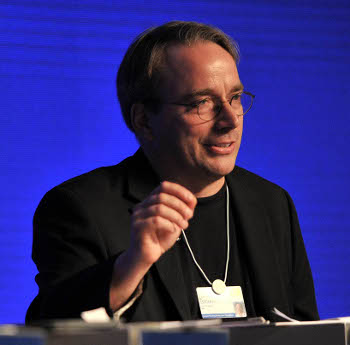 Linus Torvalds in September, 2012