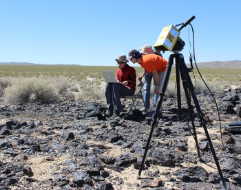 JPL TextureCam test in Mojave Desert.