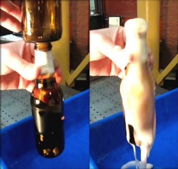 A fountain of beer foam (arxiv1310.3747).