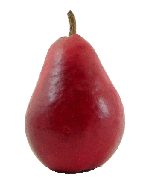 Red Bartlett Pear by Agyle