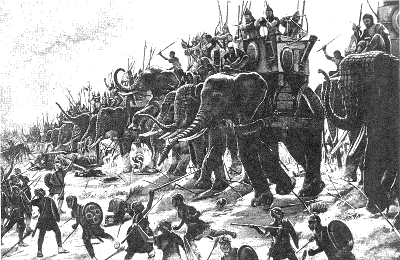 Battle of Zama by Henri-Paul Motte