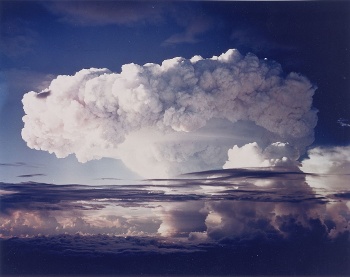 US Nuclear test Ivy-Mike, the first hydrogen bomb explosion
