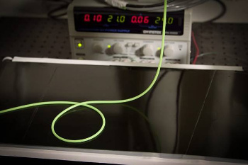 Cable coiling experiment