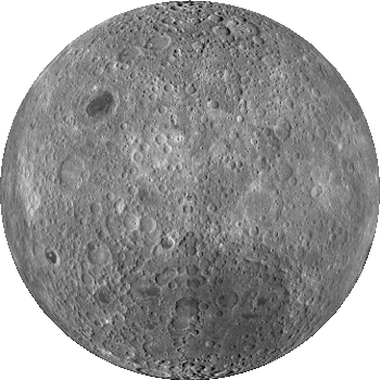Far side of the Moon, NASA Lunar Reconnaissance Orbiter composite image, June, 2009