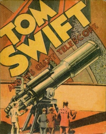 Cover of Tom Swift and his Giant Telescope (1939)