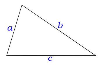 Acute scalene triangle