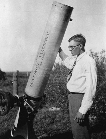 Astronomer Clyde Tombaugh, discoverer of Pluto