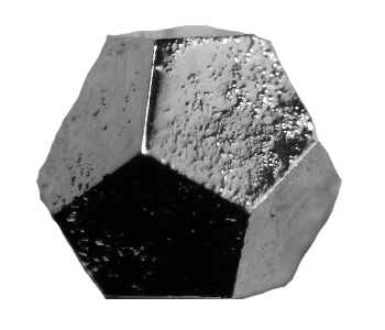 A quasicrystal of holmium-magnesium-zinc (Ames laboratory)