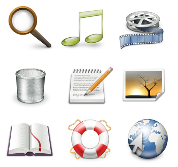 Assorted Linux icons