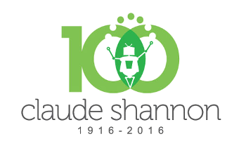 Claude Shannon Centenary Logo (IEEE Information Theory Society)