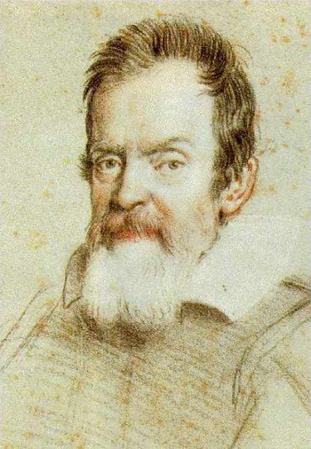 Galileo, sketch by Ottavio Leoni (1578–1630)