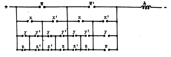 Figure 30 from Claude Shannon's 1940 Master's thesis