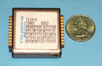 Intel Magnetics magnetic bubble memory module (c. 1982)
