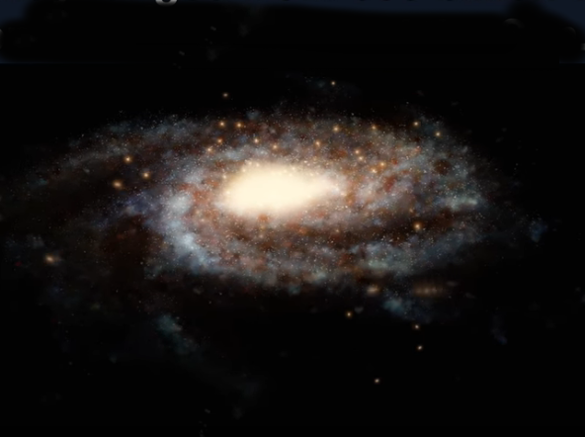 Animation of Milky Way rotation