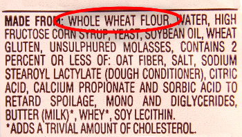 Food ingedient label (USDA)