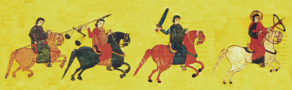 Four horsemen of the apocalypse, 1086