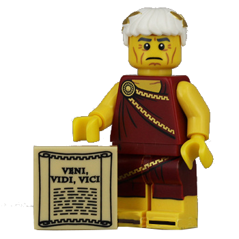 Roman Emperor Lego® figure.