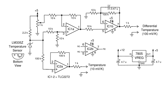 Calorimeter circuit