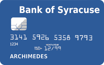 Archimedes' Credit Card