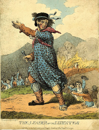 Ned Ludd, King of the Luddites