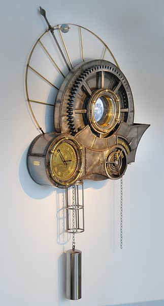 Clockwork Universe Sculpture by Tim Wetherell