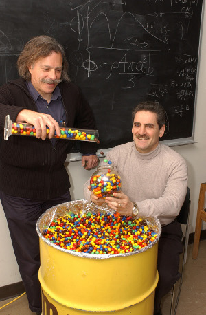 Paul Chaikin (left) and Salvatore Torquato
